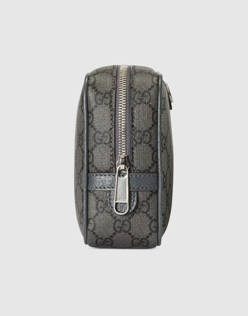 Gucci Ophidia GG Toiletry Case Grey 9.2 in/ 23.5 cm
