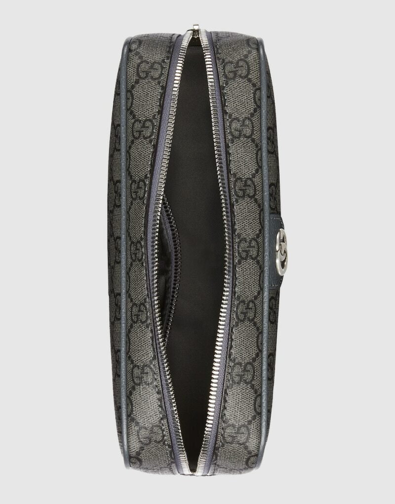 Gucci Ophidia GG Toiletry Case Grey 9.2 in/ 23.5 cm