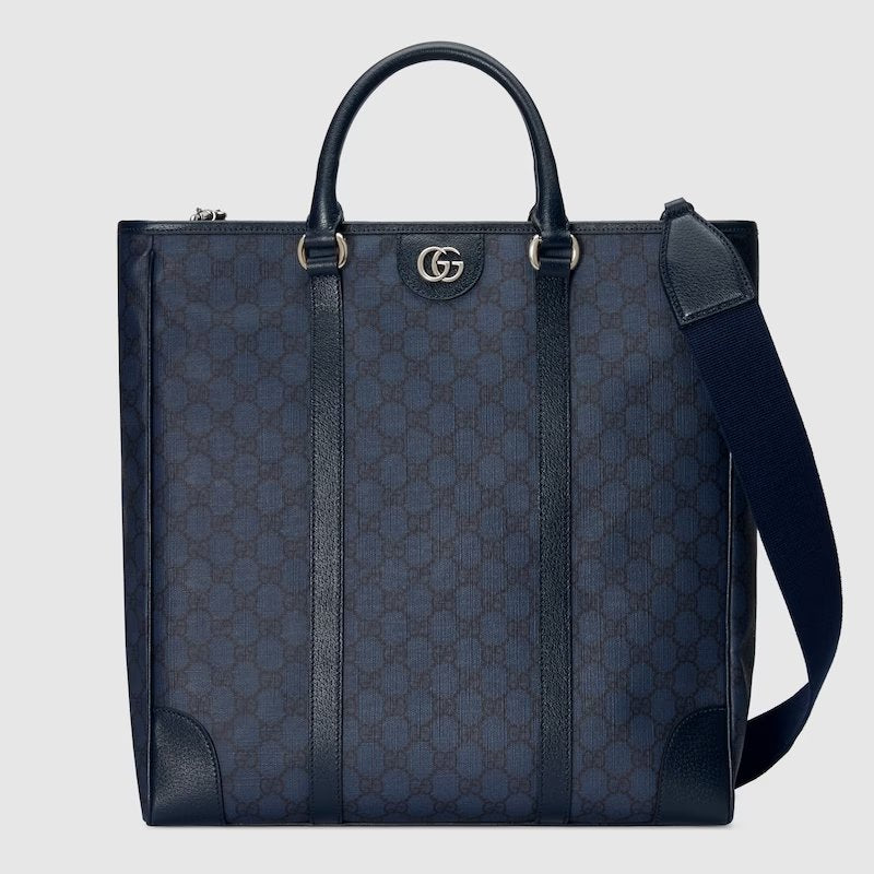 Gucci Ophidia Medium Tote Bag Blue For Women 15in/38cm
