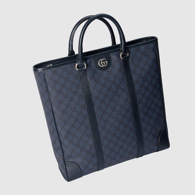 Gucci Ophidia Medium Tote Bag Blue For Women 15in/38cm