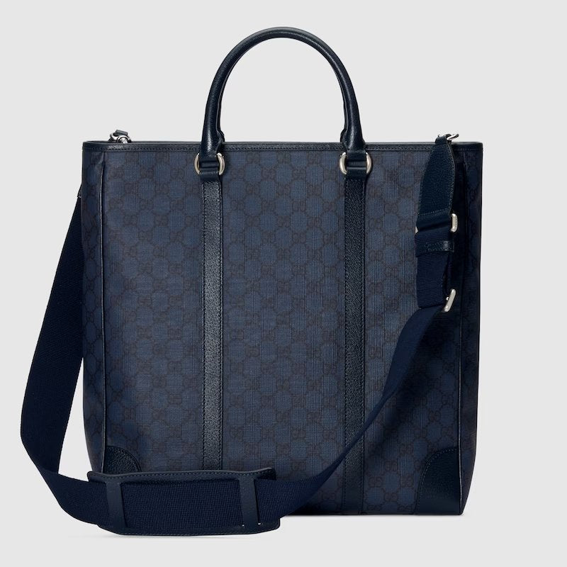 Gucci Ophidia Medium Tote Bag Blue For Women 15in/38cm