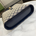 Gucci Original GG Small Bucket Bag Beige For Women 10.4in/26.5cm