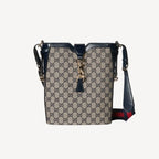 Gucci Original GG Small Bucket Bag Beige For Women 10.4in/26.5cm