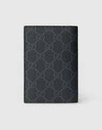 Gucci Passport Case With GG Detail Black 7.5in/19cm