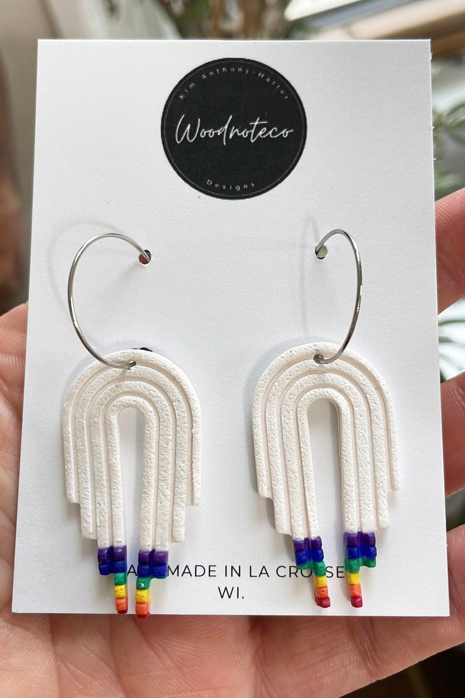 Rainbowy Rainbow Earrings  |  Featured Brand