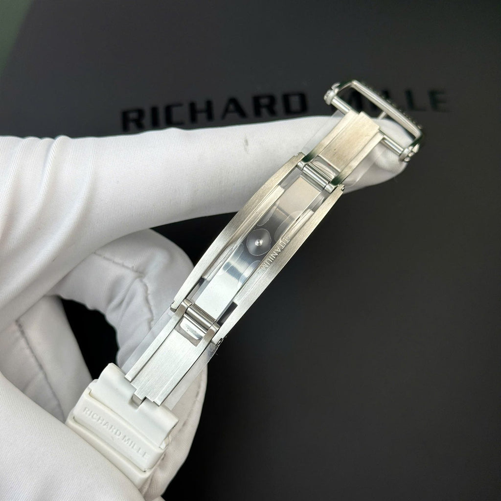 Richard Mille RM055 Bubba Watson Watch White Ceramic 42,7×49,7