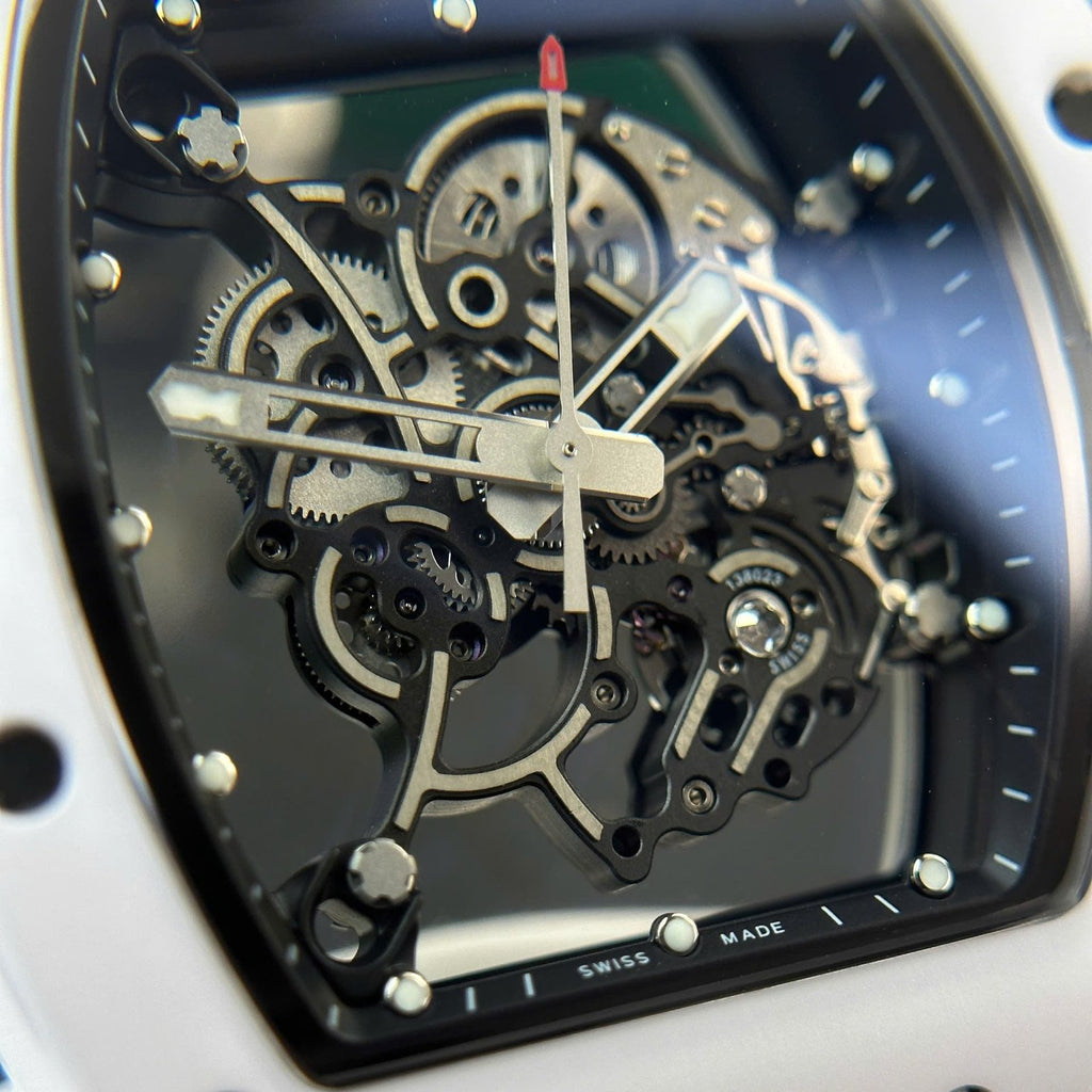 Richard Mille RM055 Bubba Watson Watch White Ceramic 42,7×49,7