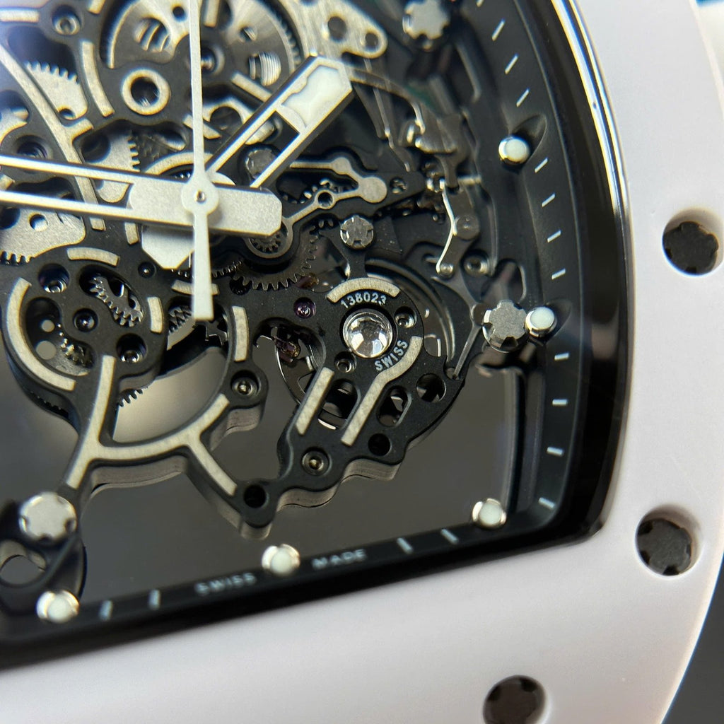 Richard Mille RM055 Bubba Watson Watch White Ceramic 42,7×49,7