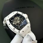 Richard Mille RM055 Bubba Watson Watch White Ceramic 42,7×49,7