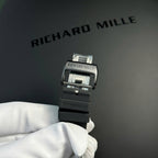 Richard Mille Watch RM055 Black Ceramic Rubber Strap  42,7×49,9mm