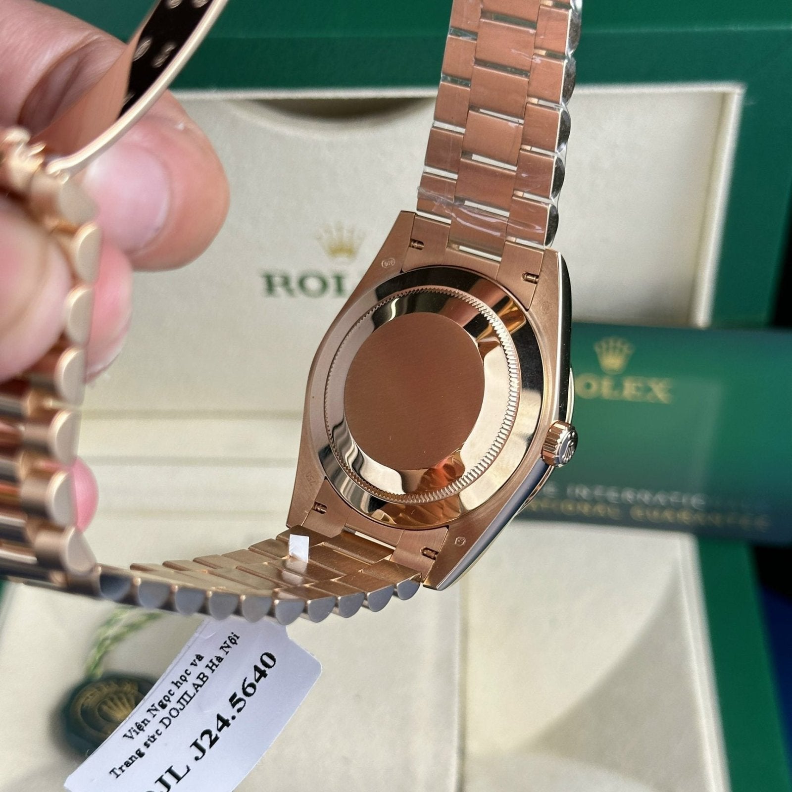 Rolex Watch Day-Date 228235 Eisenkiesel Dial 40mm