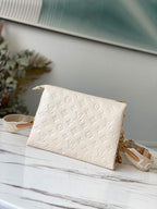 Louis Vuitton Coussin PM Monogram 10.2 Inches White