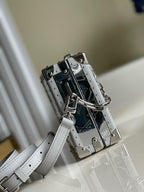 Louis Vuitton Soft Trunk Bag 22cm Grey