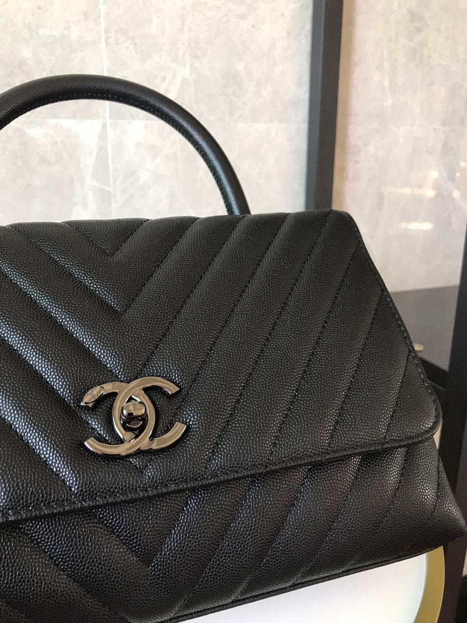 Chanel Maxi Flap Bag 29 cm Black