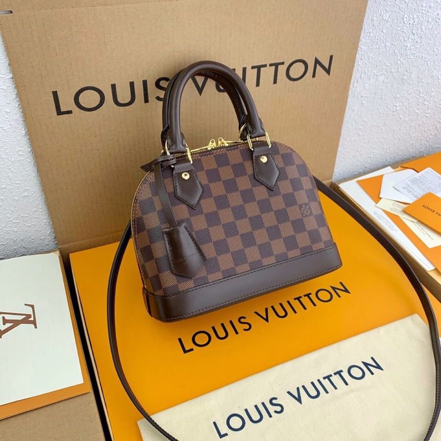 Louis Vuitton Alma BB Damier Ebene Canvas 25cm