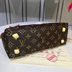 Louis Vuitton V Tote BB Bag 20cm Monogram Canvas Spring/Summer Collection M43966 Cerise