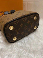 Louis Vuitton Nice BB Vanity Case Bag Monogram Reverse Canvas Fall/Winter Collection M53369, Brown