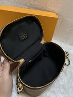 Louis Vuitton Nice BB Vanity Case Bag Monogram Reverse Canvas Fall/Winter Collection M53369, Brown