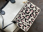 Louis Vuitton Neverfull MM Monogram Empreinte 31cm White