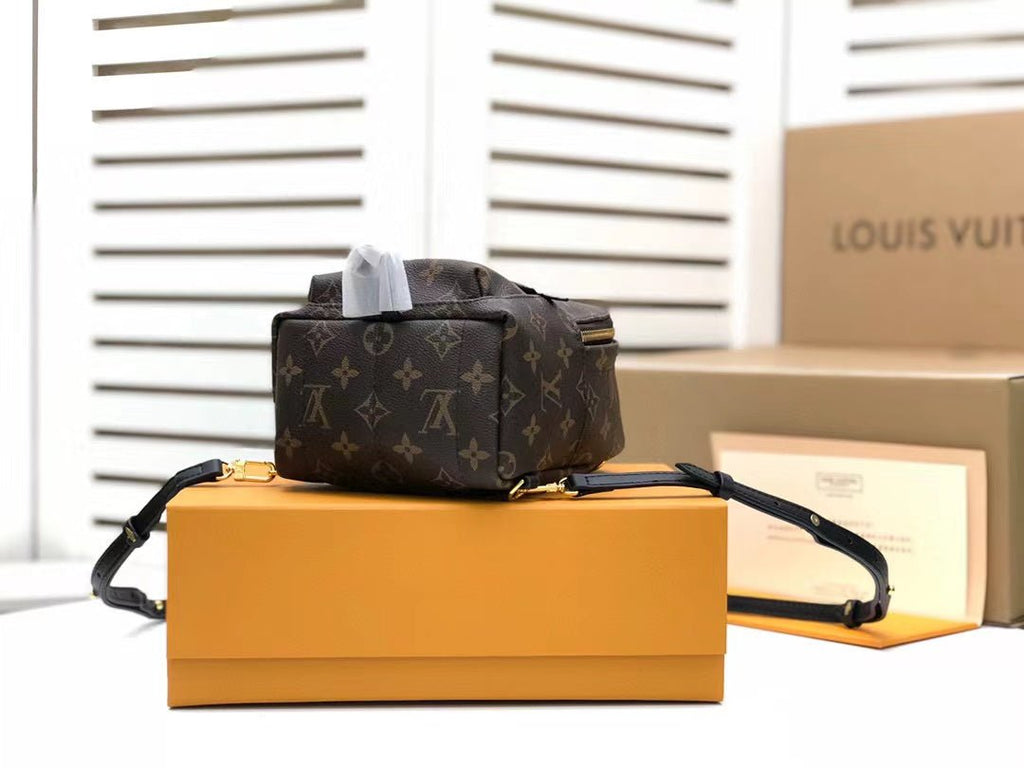 Louis Vuitton Palm Springs Mini Backpack 22cm Monogram Canvas Spring/Summer Collection M41562, Brown
