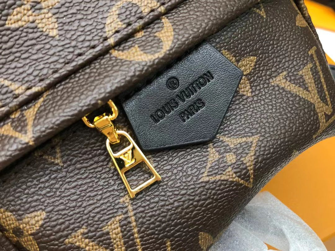 Louis Vuitton Palm Springs Mini Backpack 22cm Monogram Canvas Spring/Summer Collection M41562, Brown