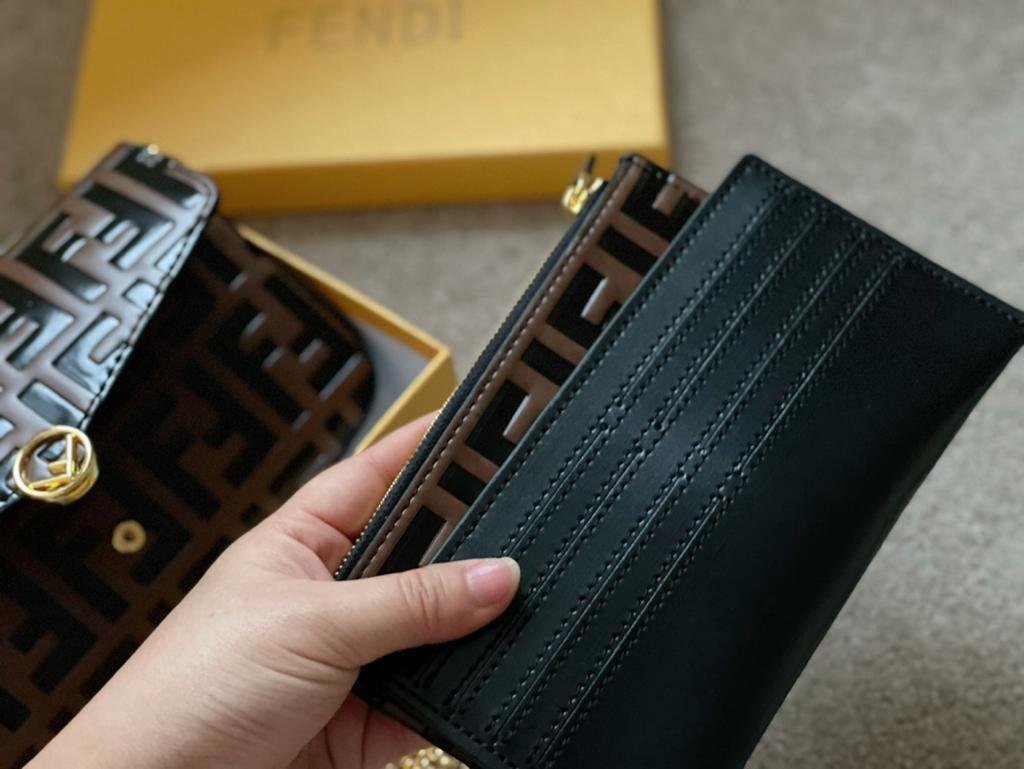 Fendi Hanld Bag 19cm Brown