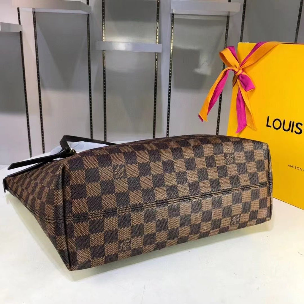 Louis Vuitton Iena MM Bag 34cm Damier Ebene Canvas Fall/Winter Collection N41013, Brown