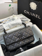 Chanel Classic Flap Bag 20cm Black