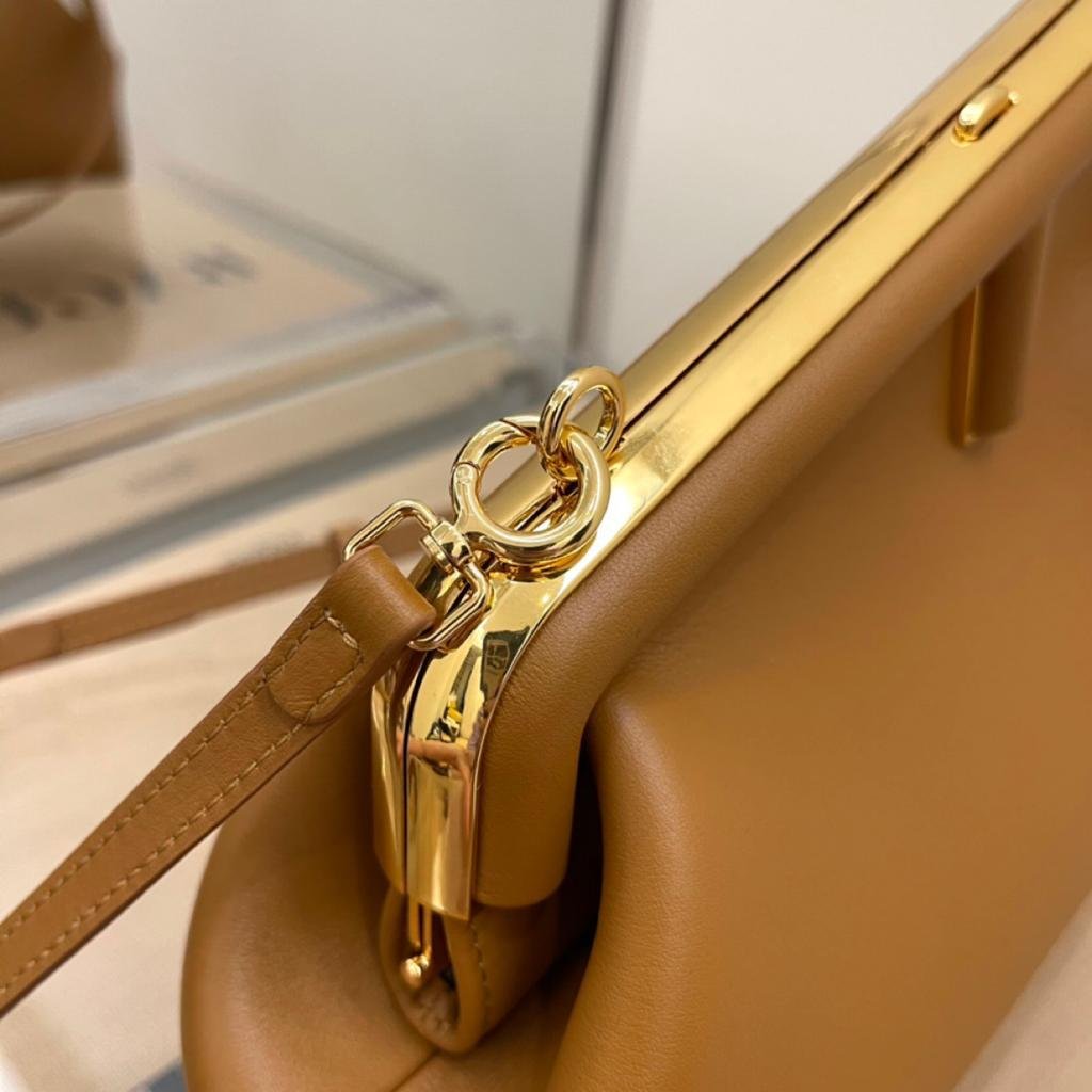 Fendi Midium First Bag 26cm Brown