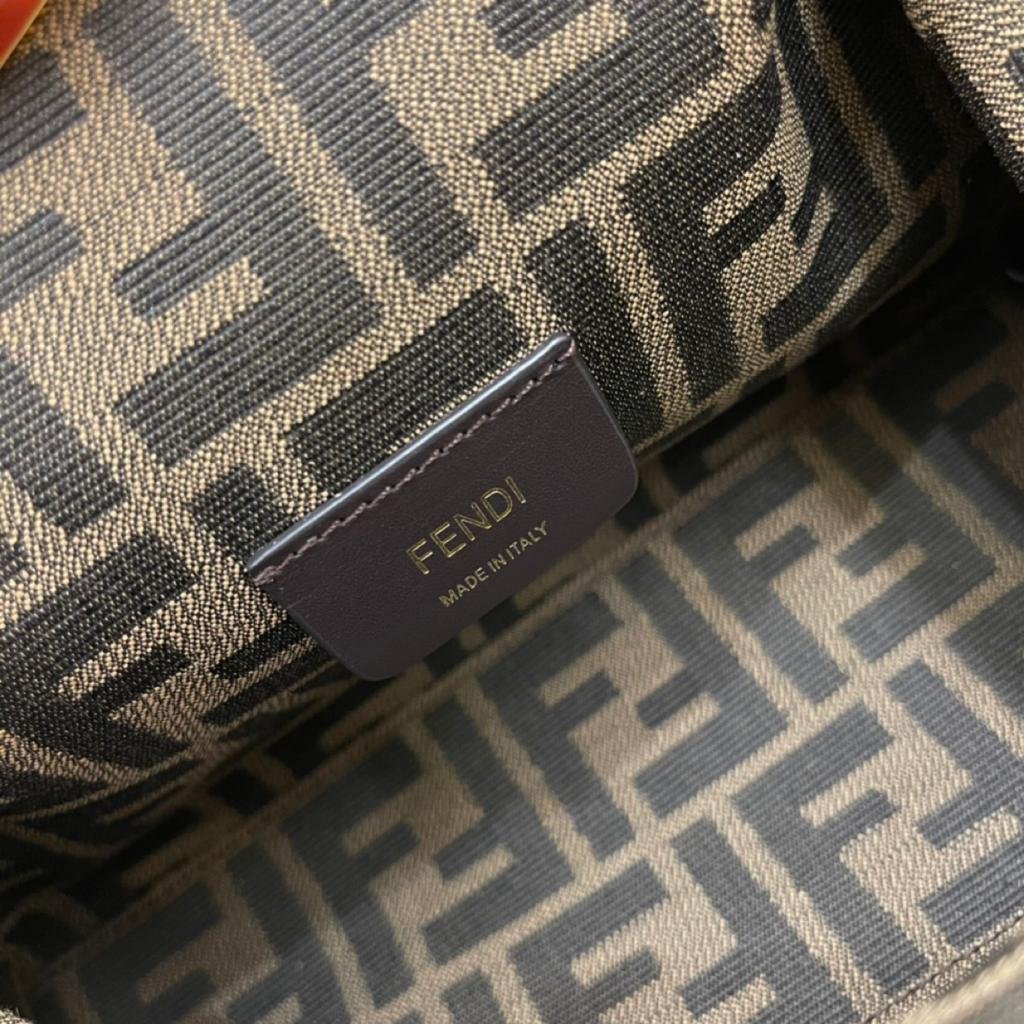 Fendi Midium First Bag 26cm Brown