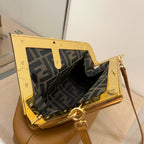 Fendi Midium First Bag 26cm Brown