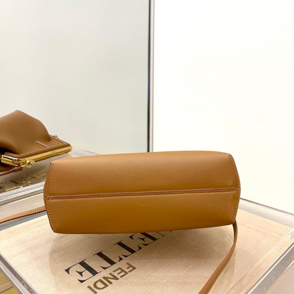 Fendi Midium First Bag 26cm Brown