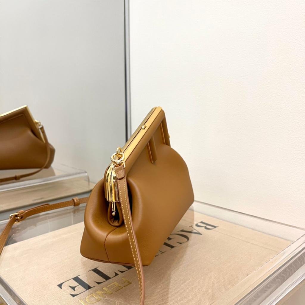 Fendi Midium First Bag 26cm Brown
