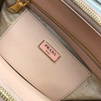 Prada Medium Shoulder Bag Naked Pink 28cm