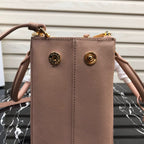 Prada Medium Shoulder Bag Naked Pink 28cm