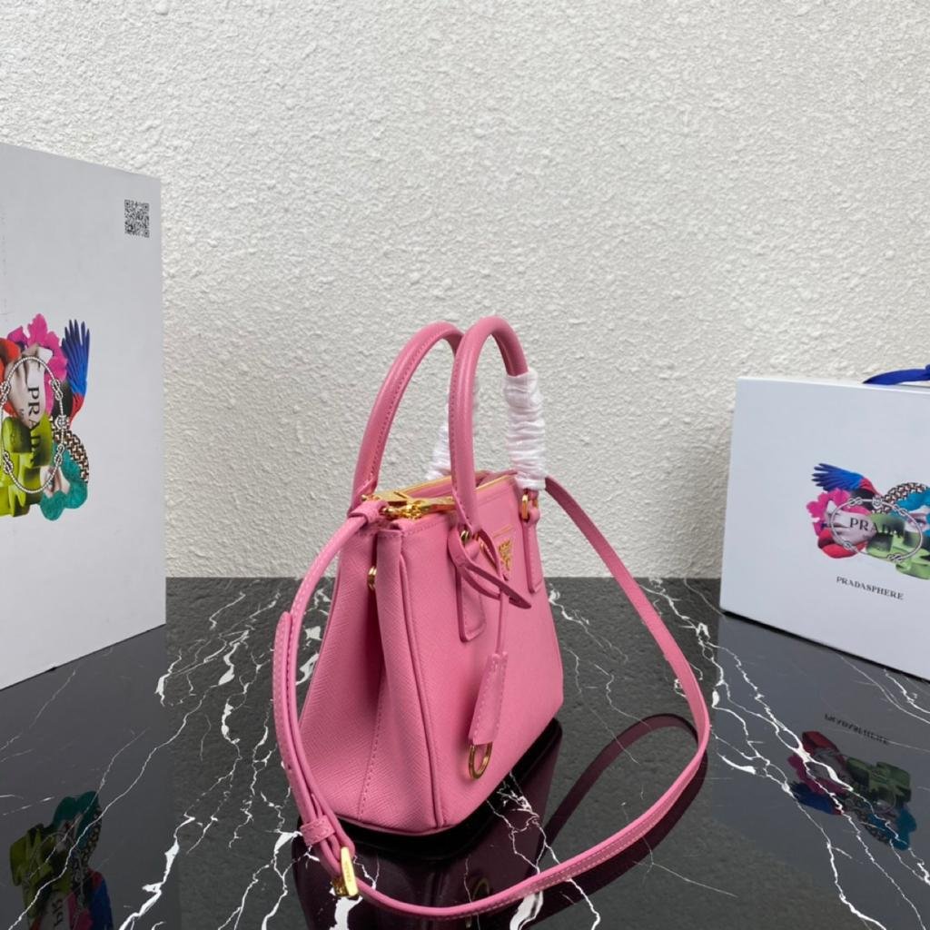 Prada Mini Shoulder Bag Pink 20cm