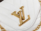 Louis Vuitton New Wave Chain Bag 24cm White