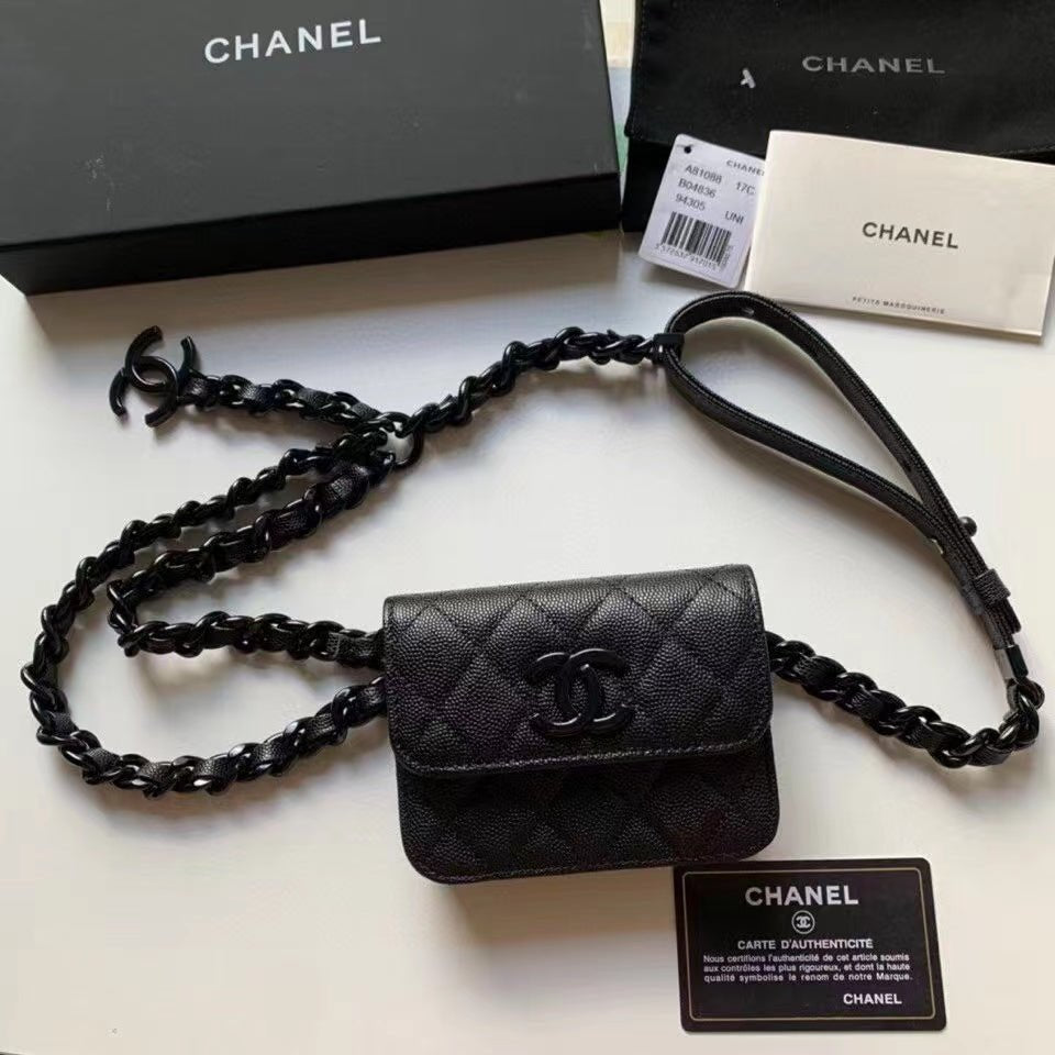 Chanel Classic Flap Bag 13cm Black
