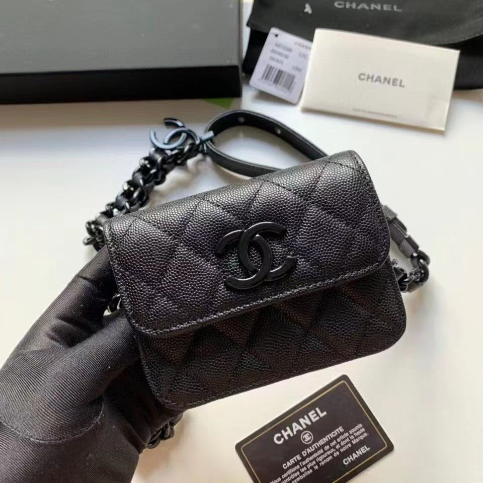 Chanel Classic Flap Bag 13cm Black
