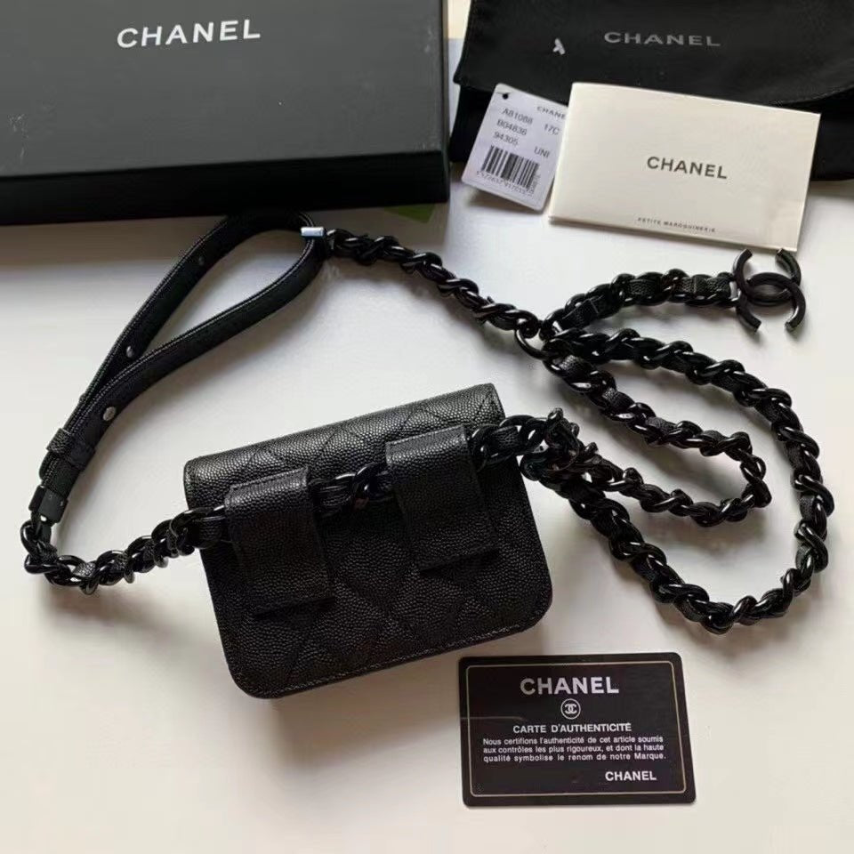 Chanel Classic Flap Bag 13cm Black
