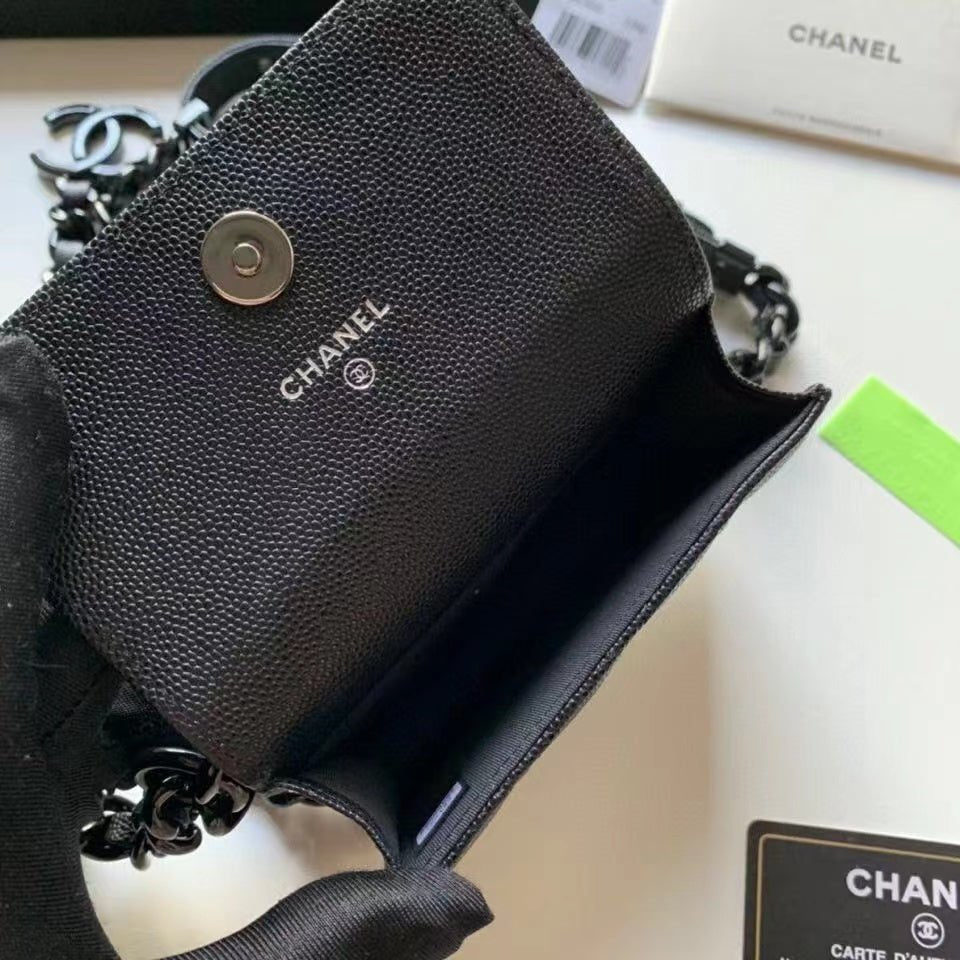 Chanel Classic Flap Bag 13cm Black