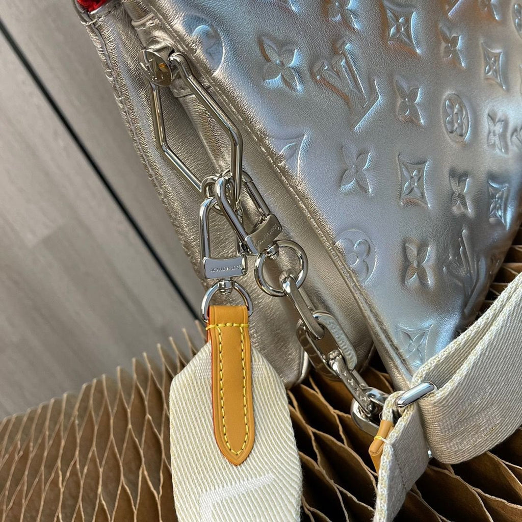 Louis Vuitton Coussin PM Monogram 10.2 Inches Silver