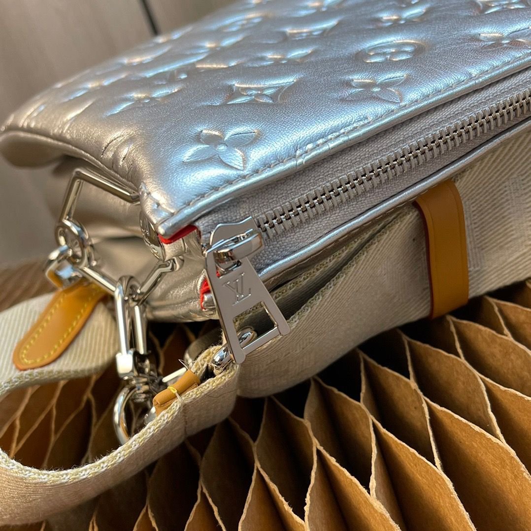 Louis Vuitton Coussin PM Monogram 10.2 Inches Silver