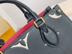 Louis Vuitton Handle Bag 25cm Black