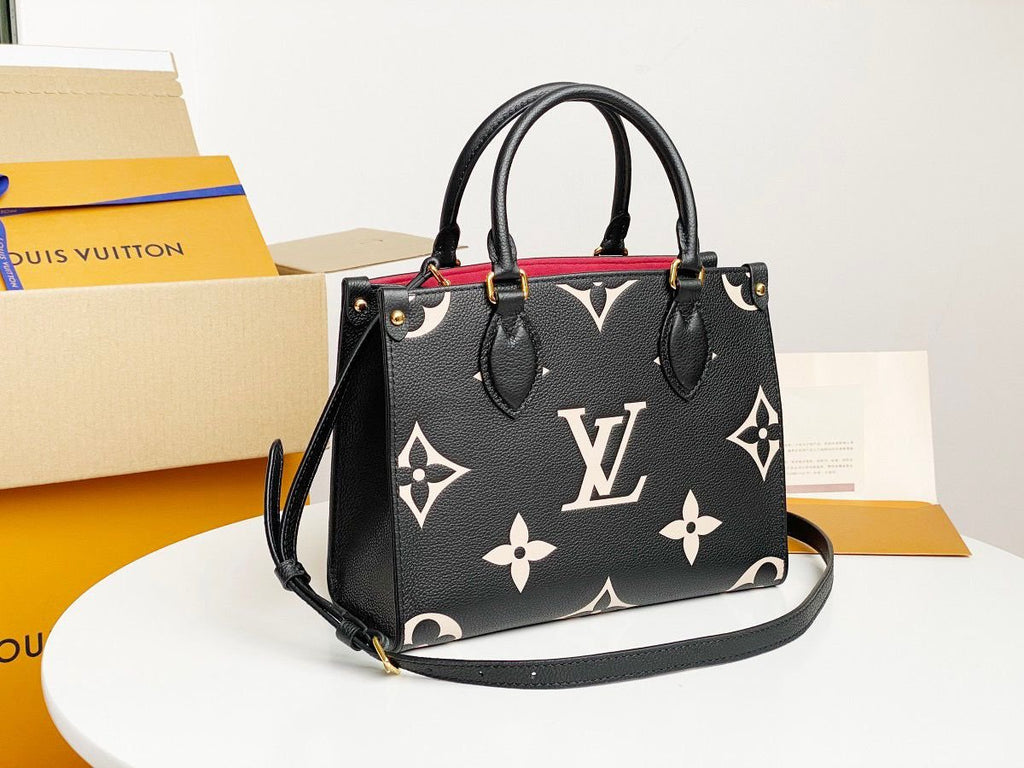 Louis Vuitton Handle Bag 25cm Black