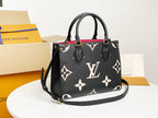 Louis Vuitton Handle Bag 25cm Black