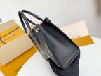 Louis Vuitton Handle Bag 25cm Black