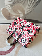 Louis Vuitton On The Go GM Tote Bag 16 Inches Red