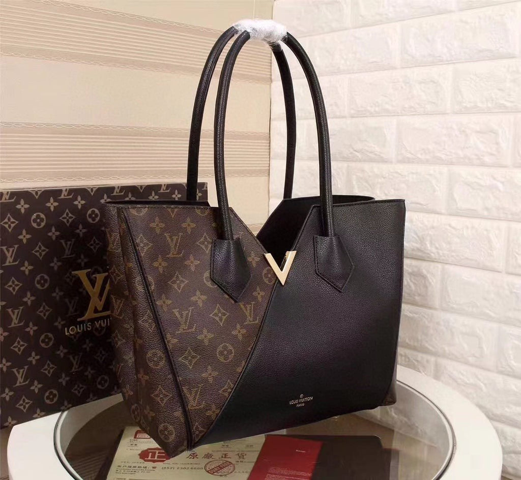 Louis Vuitton Kimono Tote Bag 39cm Monogram Canvas Spring/Summer Collection M41856 Noir