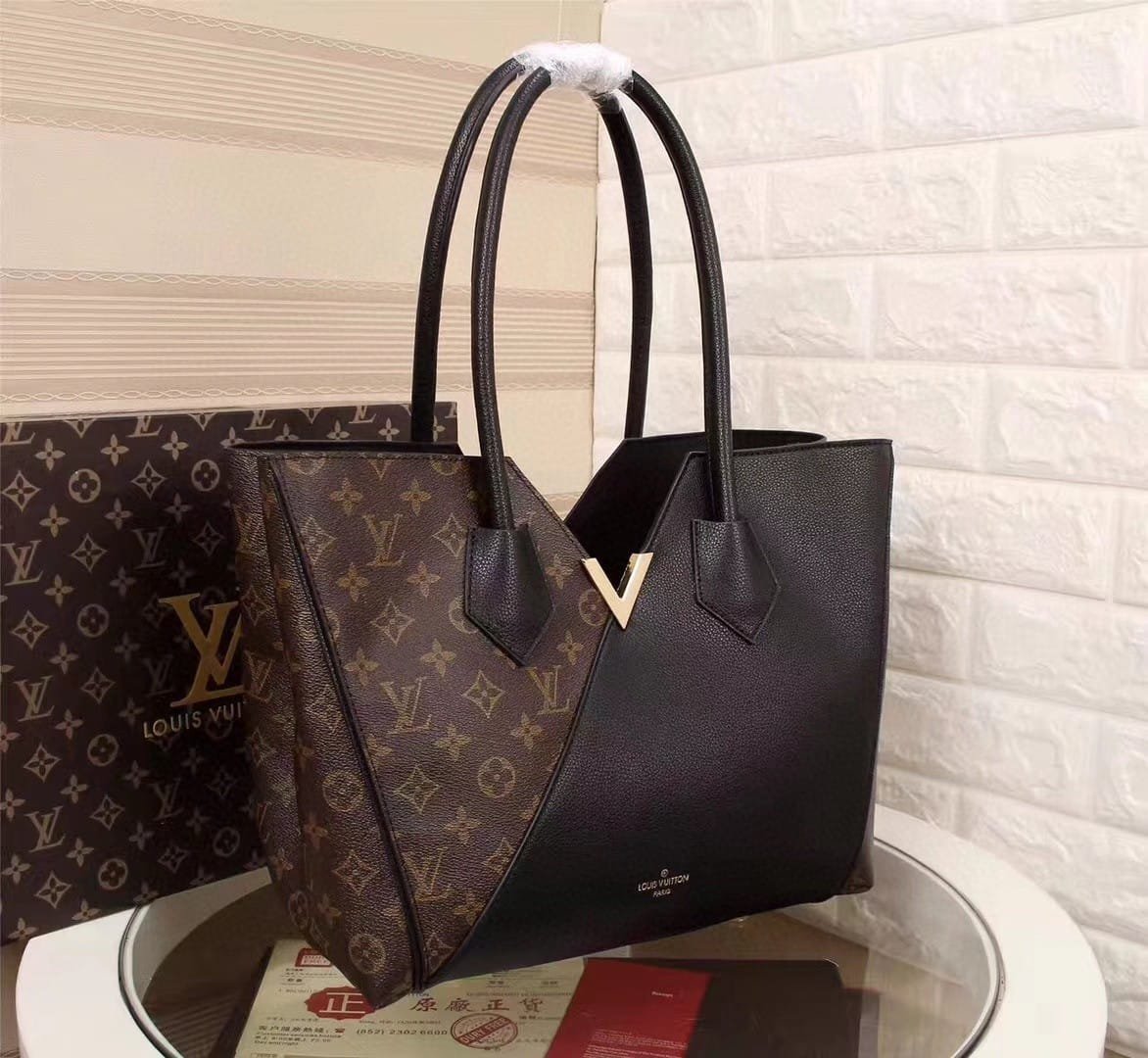 Louis Vuitton Kimono Tote Bag 39cm Monogram Canvas Spring/Summer Collection M41856 Noir